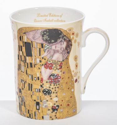 Hrnčeky na kávu a čaj Gustav Klimt 2ks