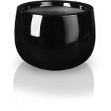 Kvetináč Fiber bowl black 3 veľkosti