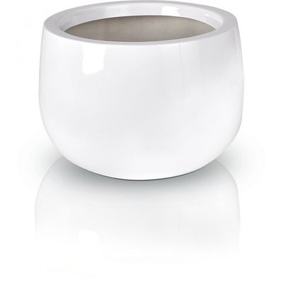 Kvetináč Fiber bowl white 3 veľkosti
