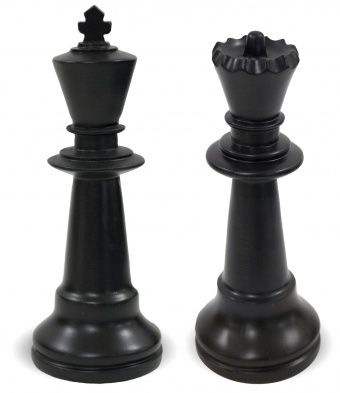 Séria sošiek black chess 26 cm